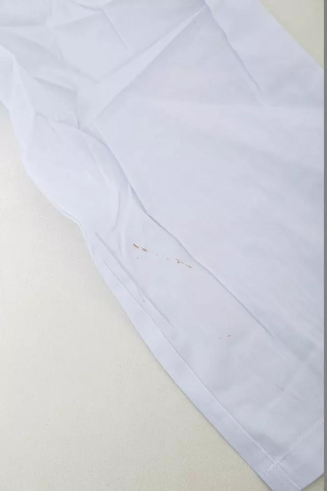 Купить Блуза однотонная  -уценка, цвет белый, 230RP-96-1-U-9 - Фото №7