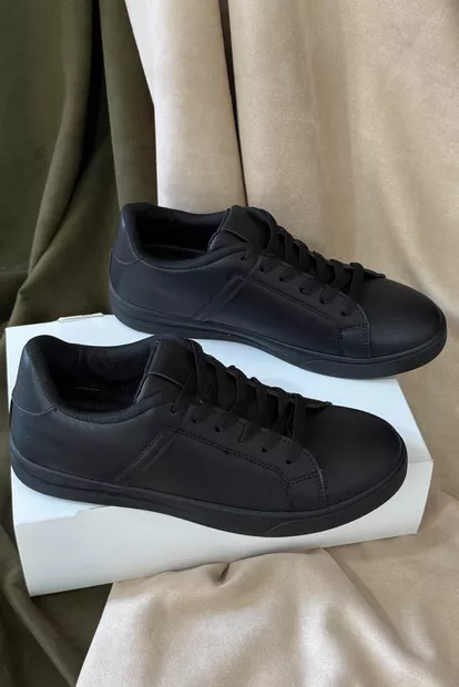 Кеды мужские, цвет черный, 248RR26