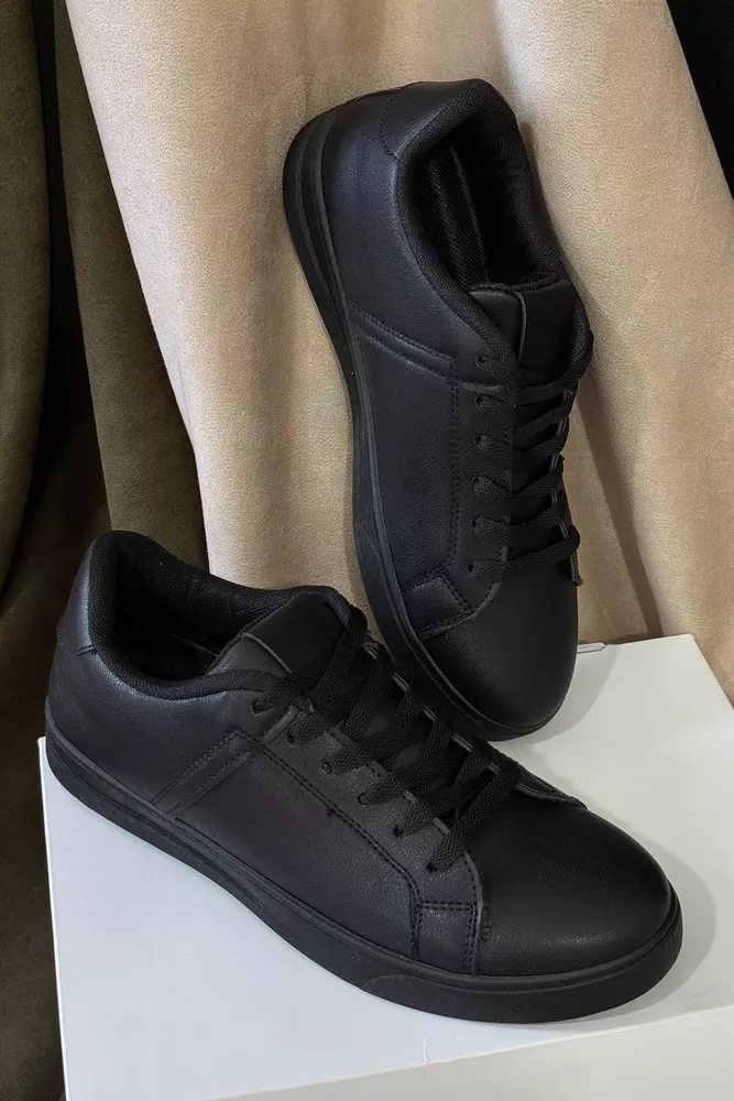 Купить Кеды мужские, цвет черный, 248RR26 оптом - Фото №2