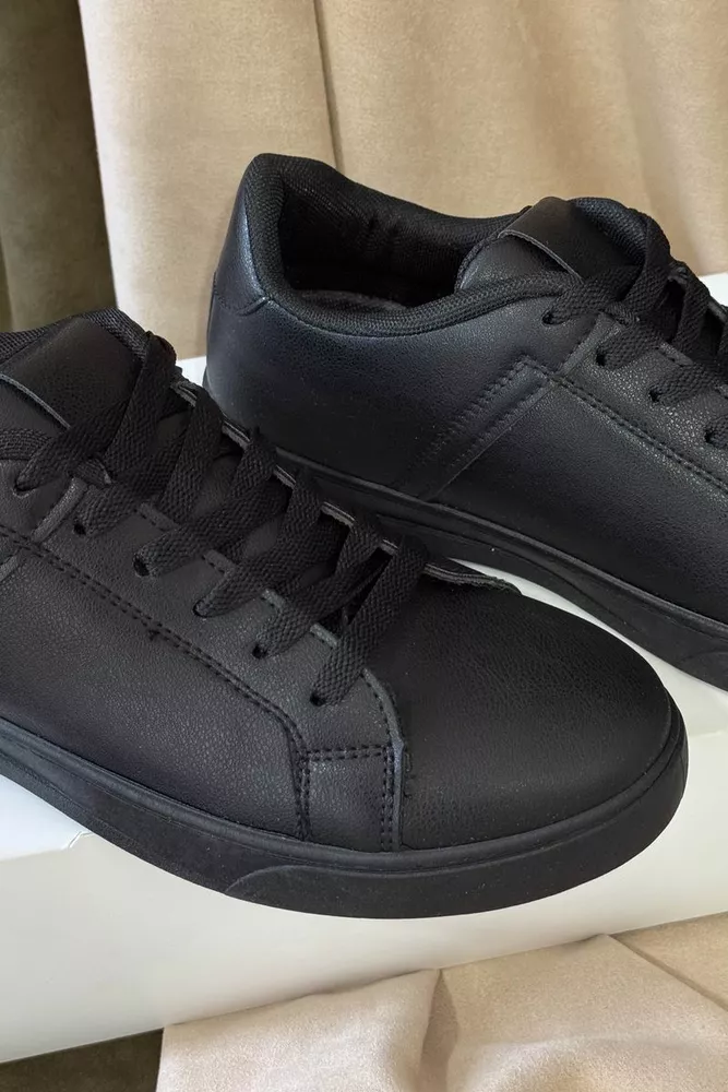 Купить Кеды мужские, цвет черный, 248RR26 оптом - Фото №3