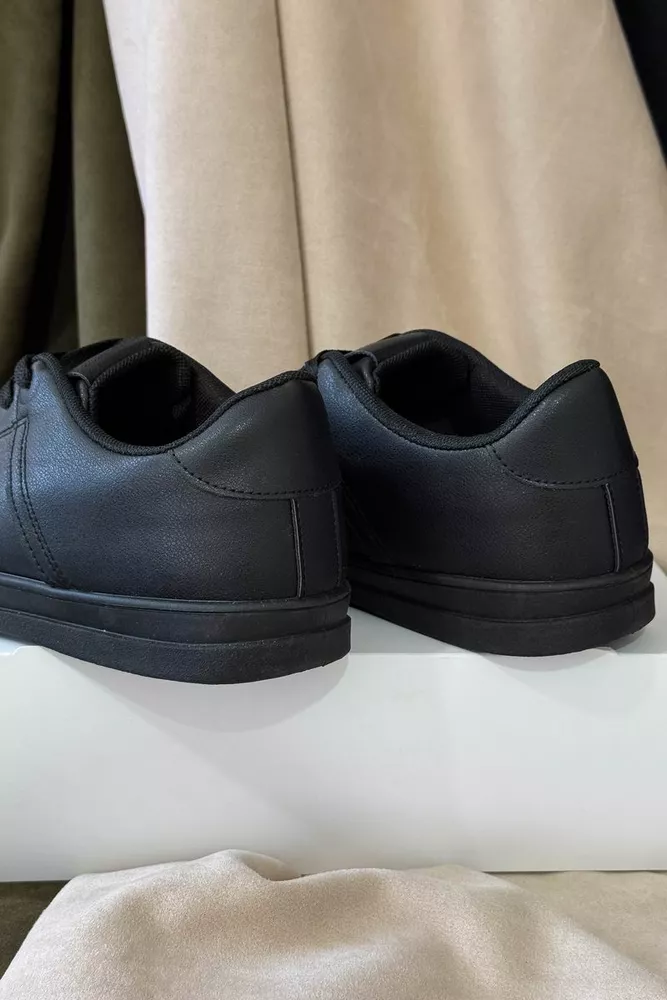 Купить Кеды мужские, цвет черный, 248RR26 оптом - Фото №4