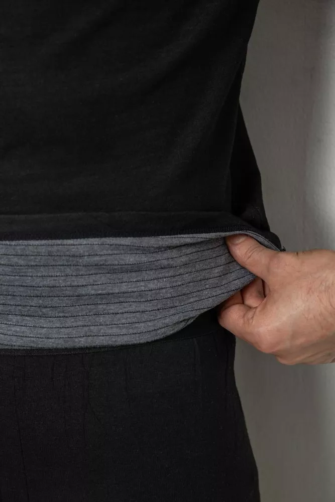 Купити Термобілизна чоловіча, колір чорний, 241R0107 - Фото №6