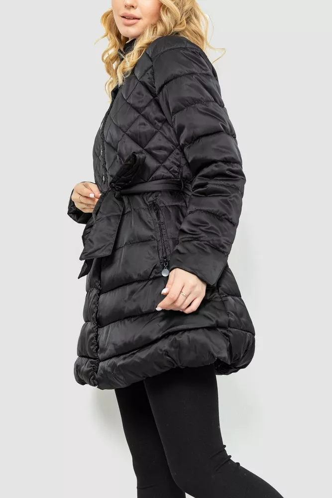 Купить Куртка женская демисезонная, цвет черный, 235R010 оптом - Фото №3
