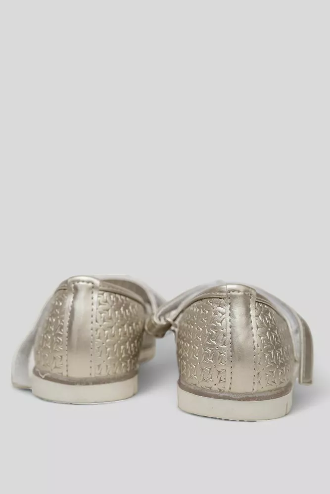 Купити Туфлі дитячі, колір бежевий, 244R2362 - Фото №4