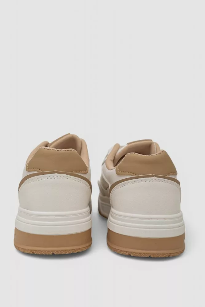 Купить Кроссовки мужские демисезонные, цвет бежево-коричневый, 243RHK33 оптом - Фото №4