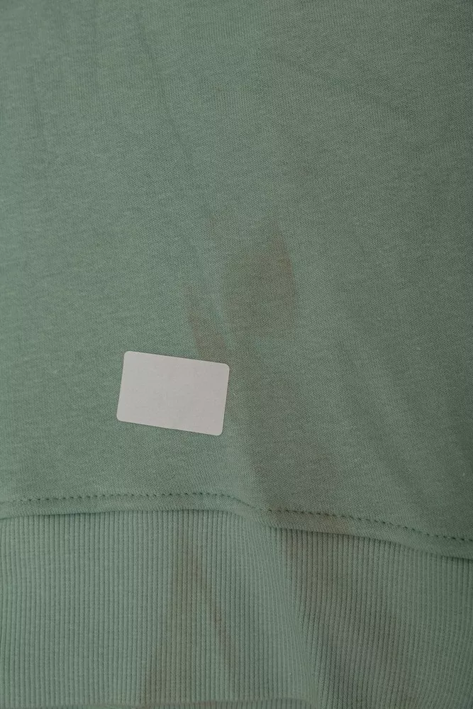 Купить Худи женский утепленный  -уценка, цвет оливковый, 244RK707-U-1 - Фото №9