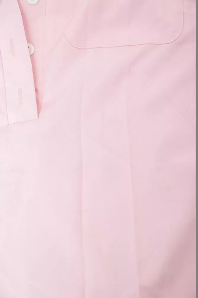 Купити Блуза однотонна  -уцінка, колір рожевий, 230R97-1-U-12 оптом - Фото №6