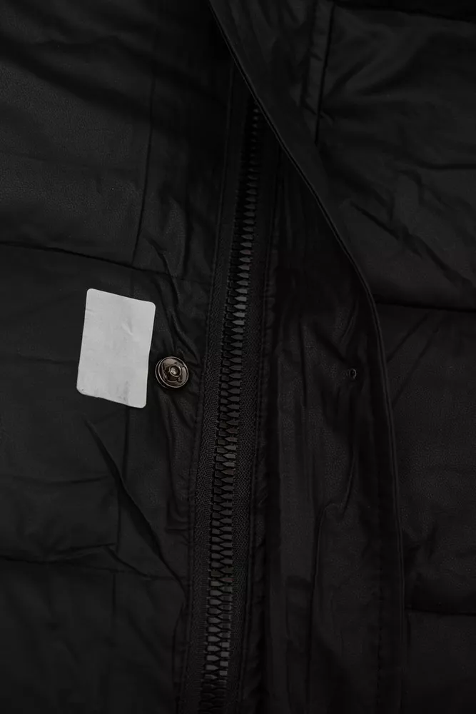 Купить Куртка мужская зимняя удлиненная  -уценка, цвет черный, 244RH76-15-U - Фото №11