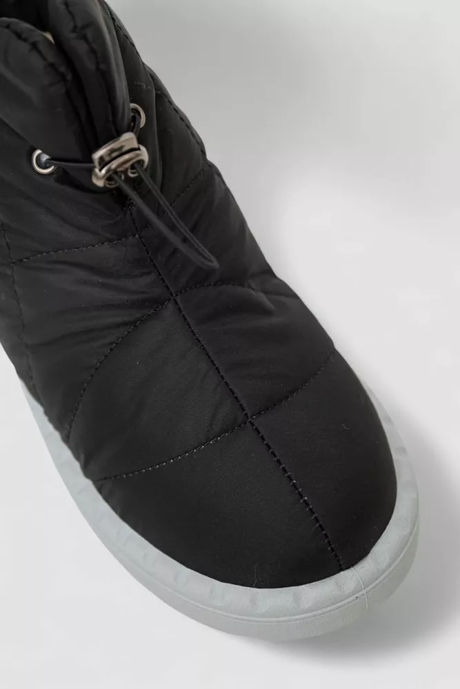 Купить Дутики женские зимние на меху  -уценка, цвет черно-серый, 248RFM400-5-U - Фото №2