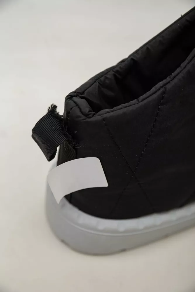 Купить Дутики женские зимние на меху  -уценка, цвет черно-серый, 248RFM400-5-U - Фото №8