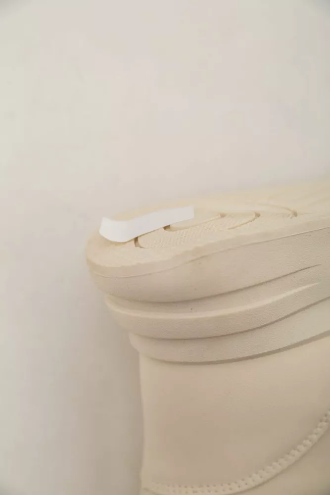 Купити Дутики жіночі зимові на хутрі  уцінка, колір бежевий, 248RLM10-U-1 - Фото №8