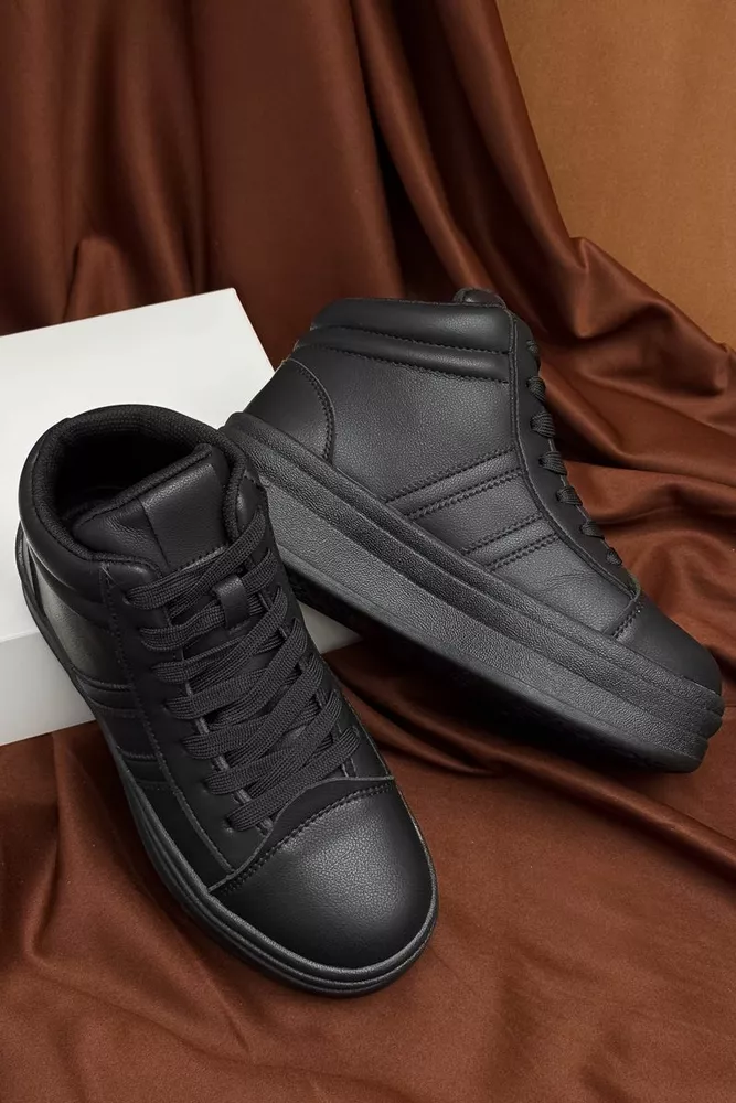 Купить Кроссовки женские демисезонные, цвет черный, 248RWA180 - Фото №1