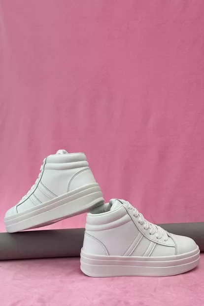 Кроссовки женские демисезонные, цвет белый, 248RWA180