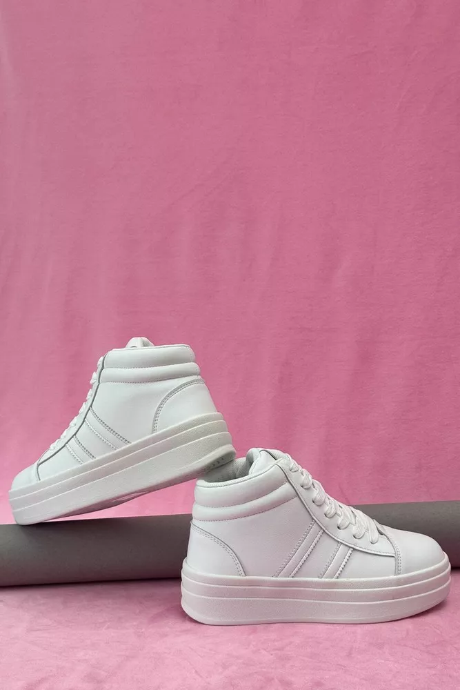 Купить Кроссовки женские демисезонные, цвет белый, 248RWA180 - Фото №1