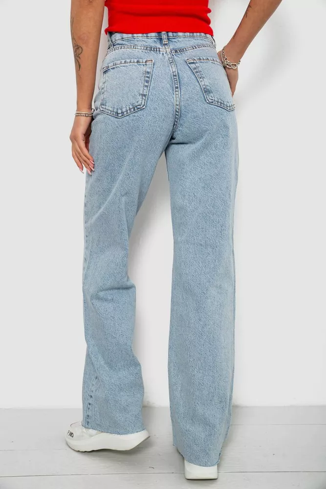 Купить Джинси женские, цвет голубой, 244R1077-R - Фото №5