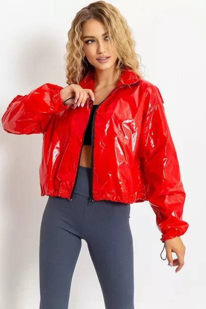 Вітрівка жіноча, колір червоний, 167R1071-5