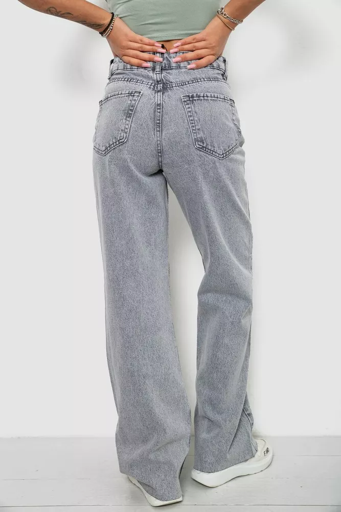 Купить Джинси женские, цвет серый, 244R1077-R - Фото №4