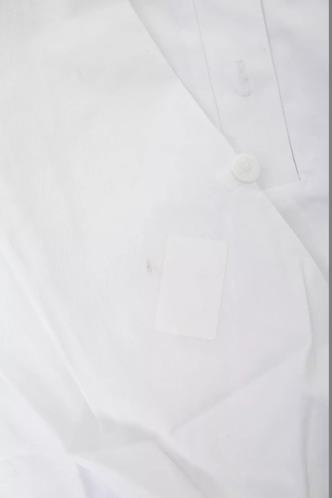 Купити Блуза однотонна  -уцінка, колір білий, 230R96-12-U-8 - Фото №6