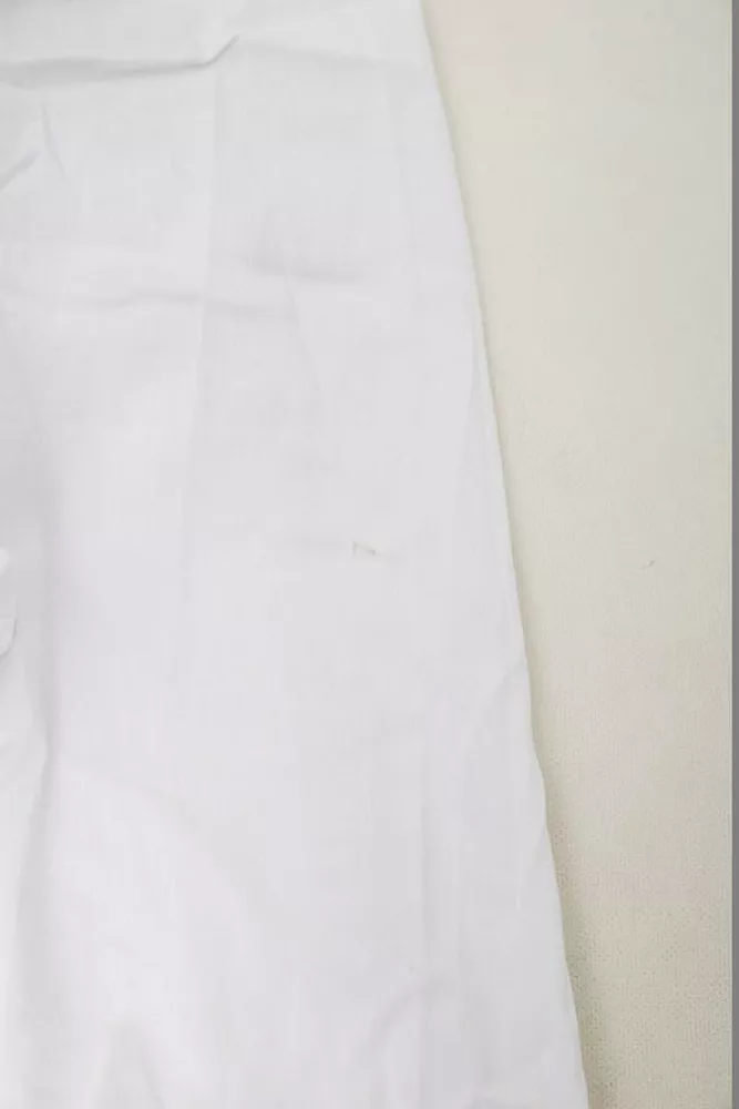Купити Блуза однотонна  -уцінка, колір білий, 230R96-11-U-1 - Фото №6