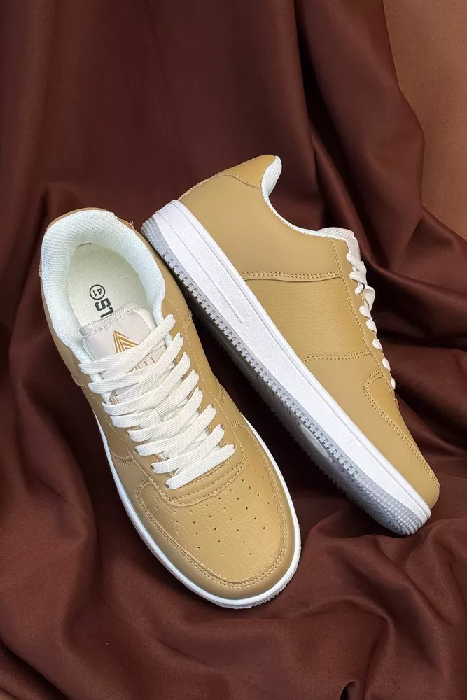 Купити Кросівки чоловічі, колір бежевий, 248RHB710 - Фото №2