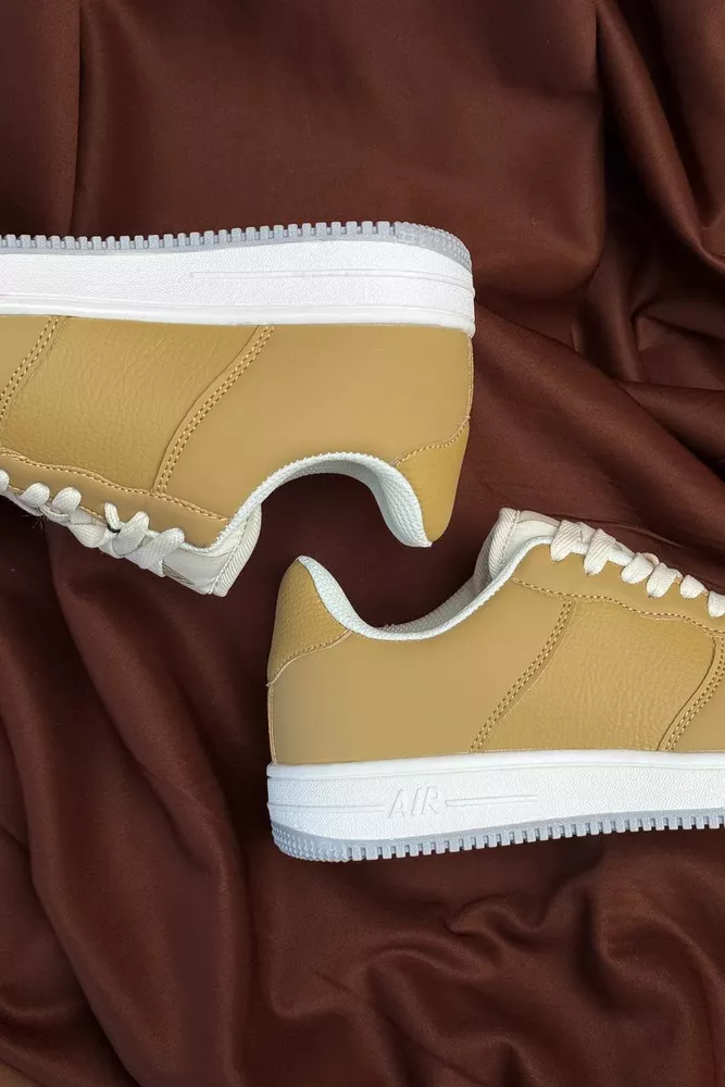 Купити Кросівки чоловічі, колір бежевий, 248RHB710 - Фото №3