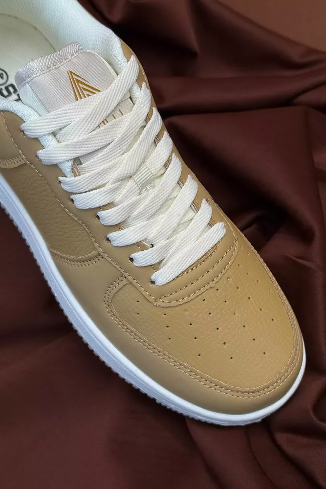 Купити Кросівки чоловічі, колір бежевий, 248RHB710 - Фото №5