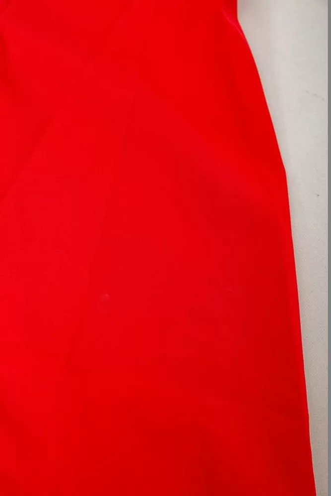 Купить Блуза однотонная  -уценка, цвет красный, 230R91-2-U-8 оптом - Фото №6