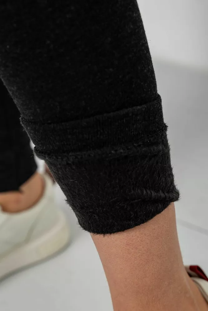 Купити Лосини утеплені на хутрі, колір сірий, 139RB936 - Фото №6