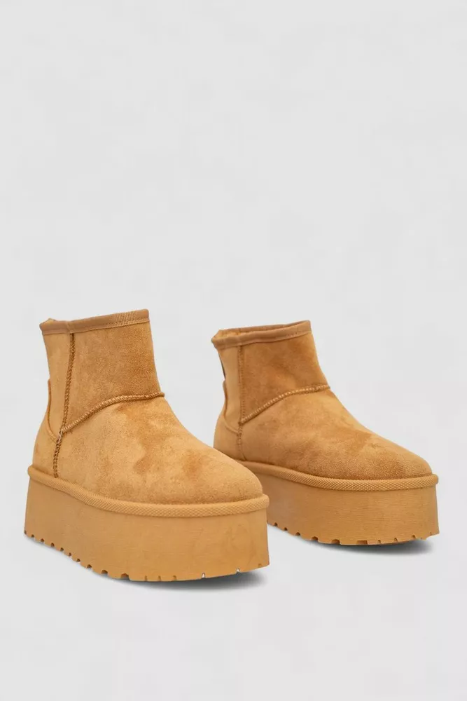 Купить Угги женские на меху, цвет коричневый, 243RG659 - Фото №3