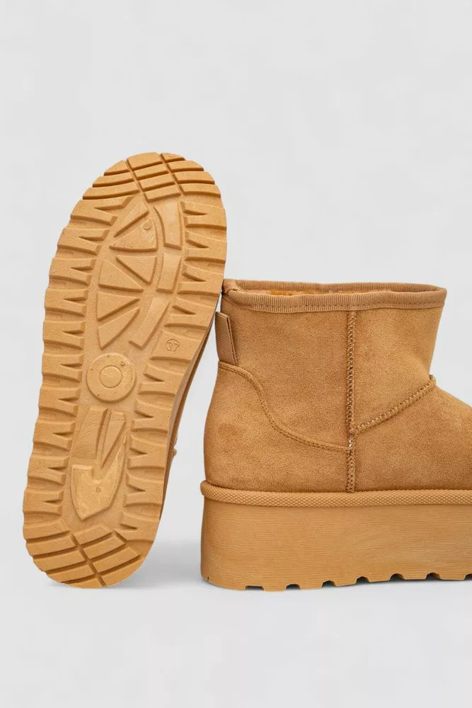 Купить Угги женские на меху, цвет коричневый, 243RG659 - Фото №5