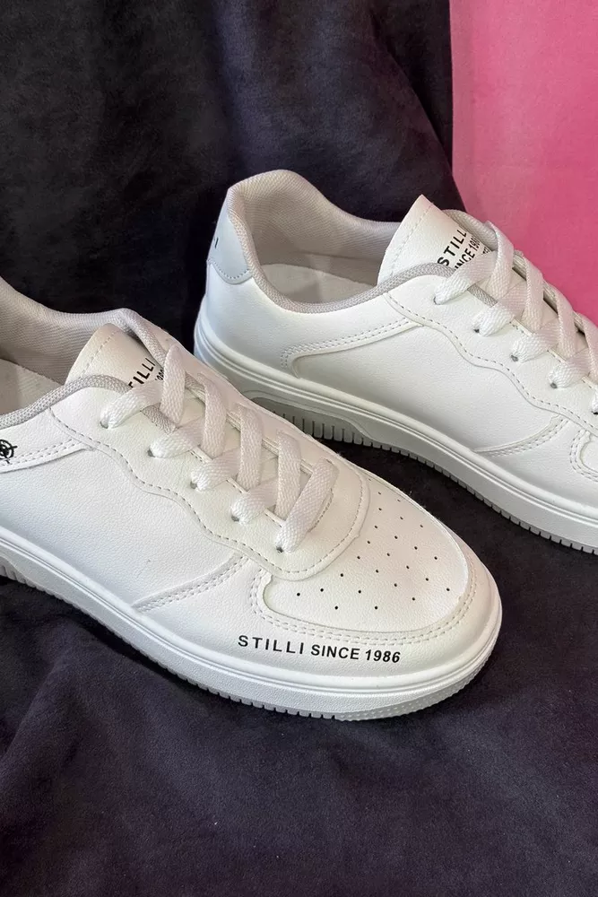 Купить Кеди женские, цвет бело-серый, 248RR75 - Фото №1