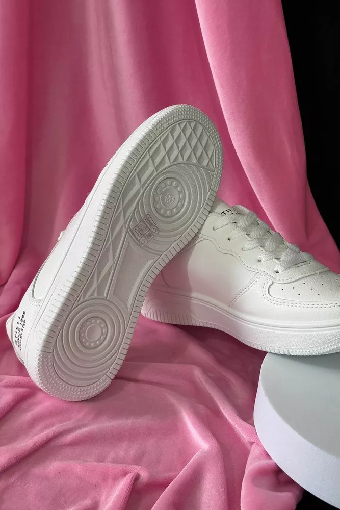 Купить Кеди женские, цвет белый, 248RR75 оптом - Фото №4