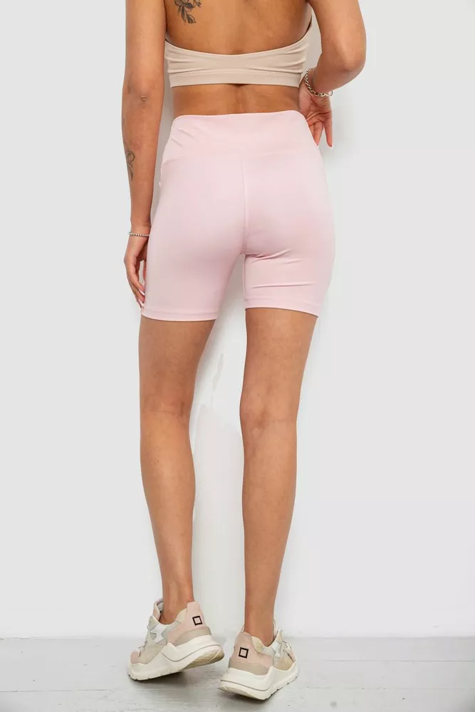 Купить Велотреки женские однотонные, цвет розовый, 214R921 - Фото №4