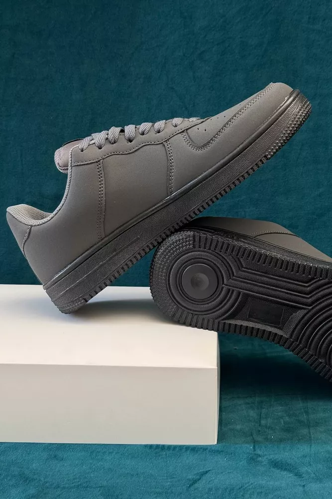 Купить Кроссовки мужские, цвет темно-серый, 248RHB710-1 - Фото №5