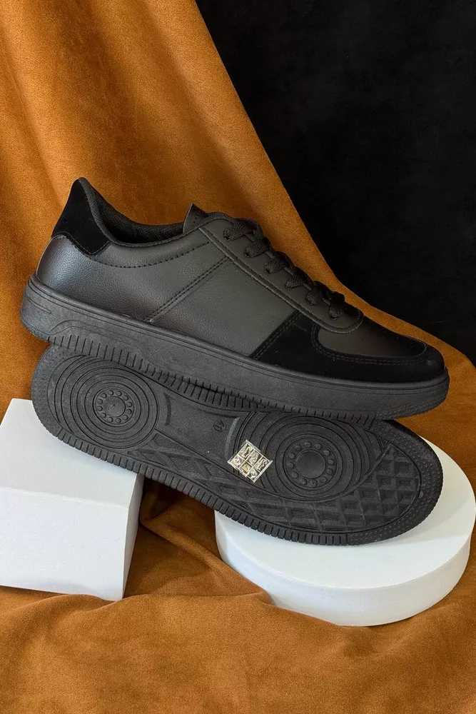 Купити Кеди чоловічі, колір чорний, 248RR197-1R - Фото №4