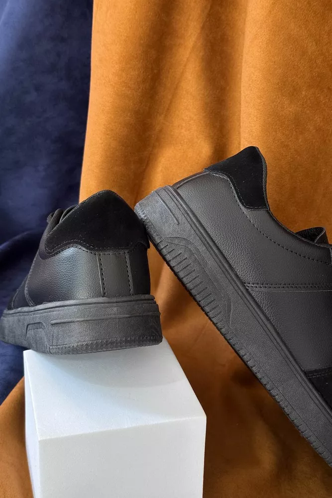 Купити Кеди чоловічі, колір чорний, 248RR197-1R - Фото №5