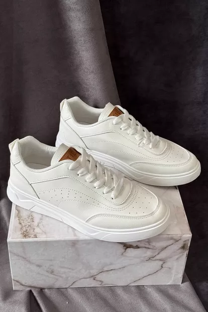 Кеды мужские, цвет белый, 248RR127