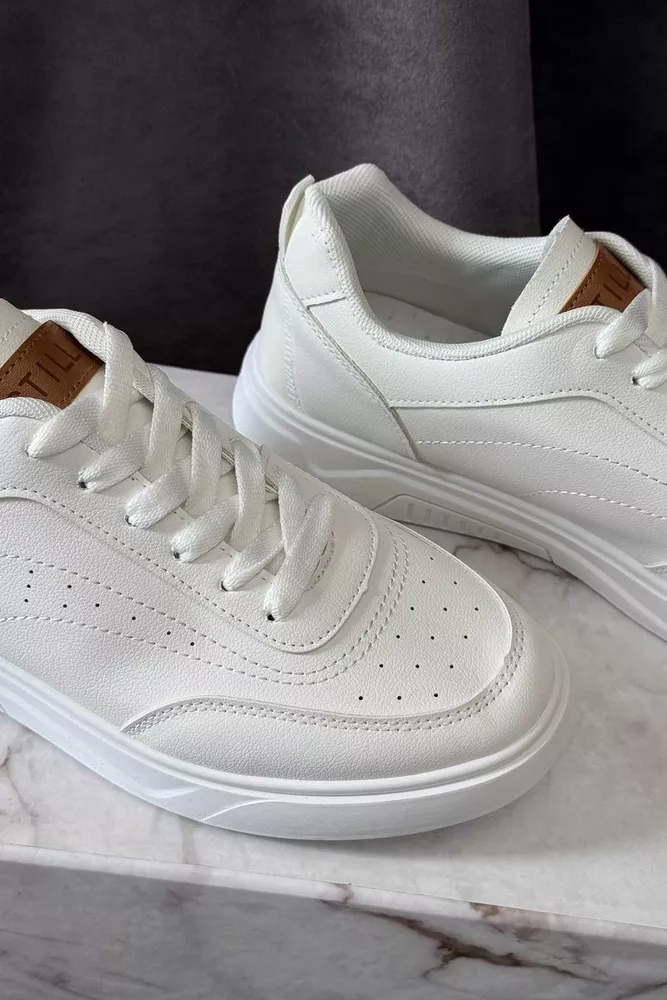 Купить Кеды мужские, цвет белый, 248RR127 - Фото №3