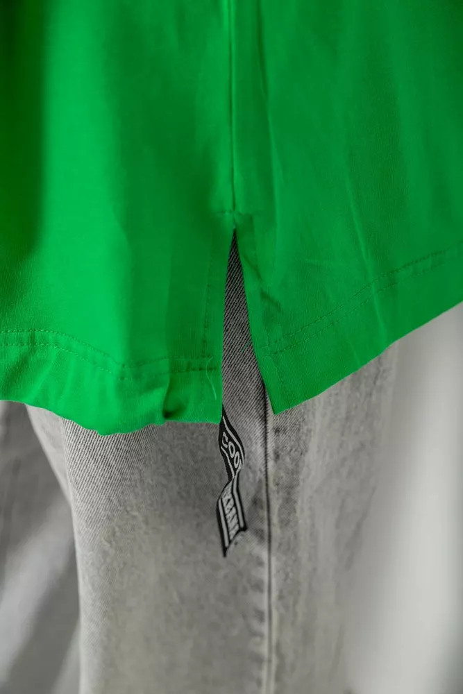 Купить Футболка женская с принтом, цвет зеленый, 244R4012 - Фото №5