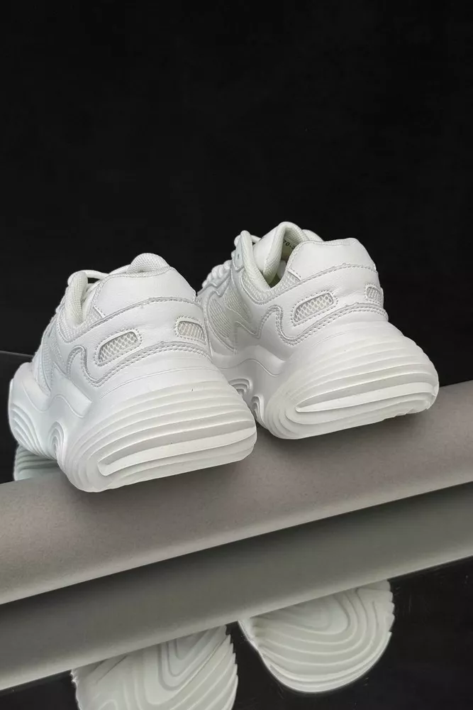 Купить Кроссовки женские, цвет белый, 248RCX1270 - Фото №4