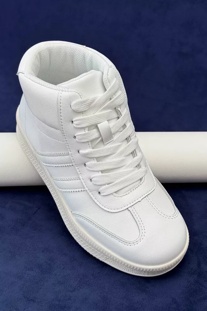 Купить Кроссовки женские демисезонные, цвет белый, 248RSD20 - Фото №2