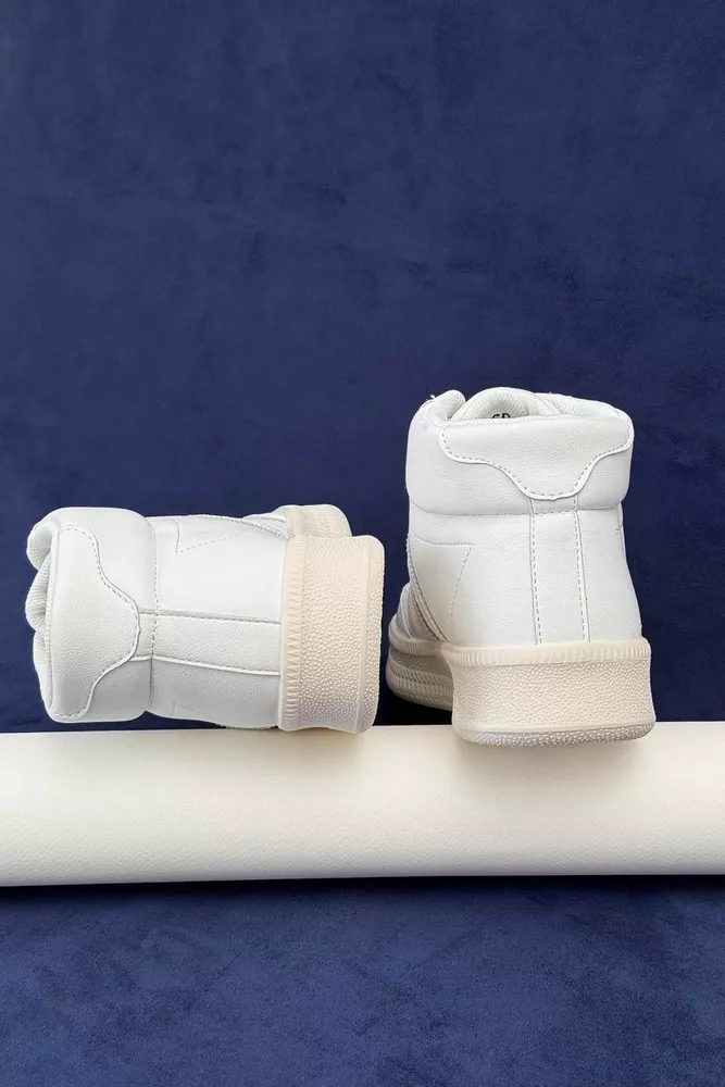 Купить Кроссовки женские демисезонные, цвет белый, 248RSD20 - Фото №3