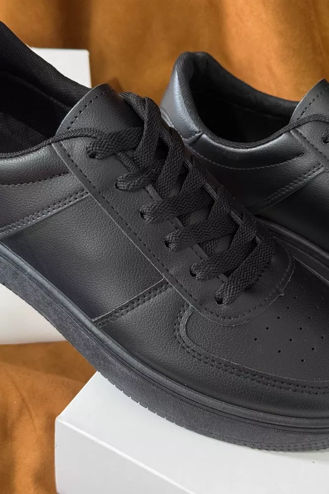 Купить Кеды мужские, цвет черный, 248RR197 - Фото №3