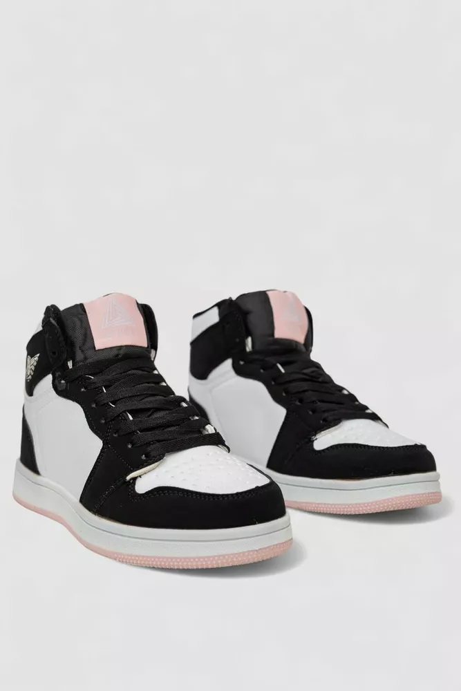 Купить Кроссовки женские зимние на меху, цвет бело-черный, 248RHB470-3 - Фото №3