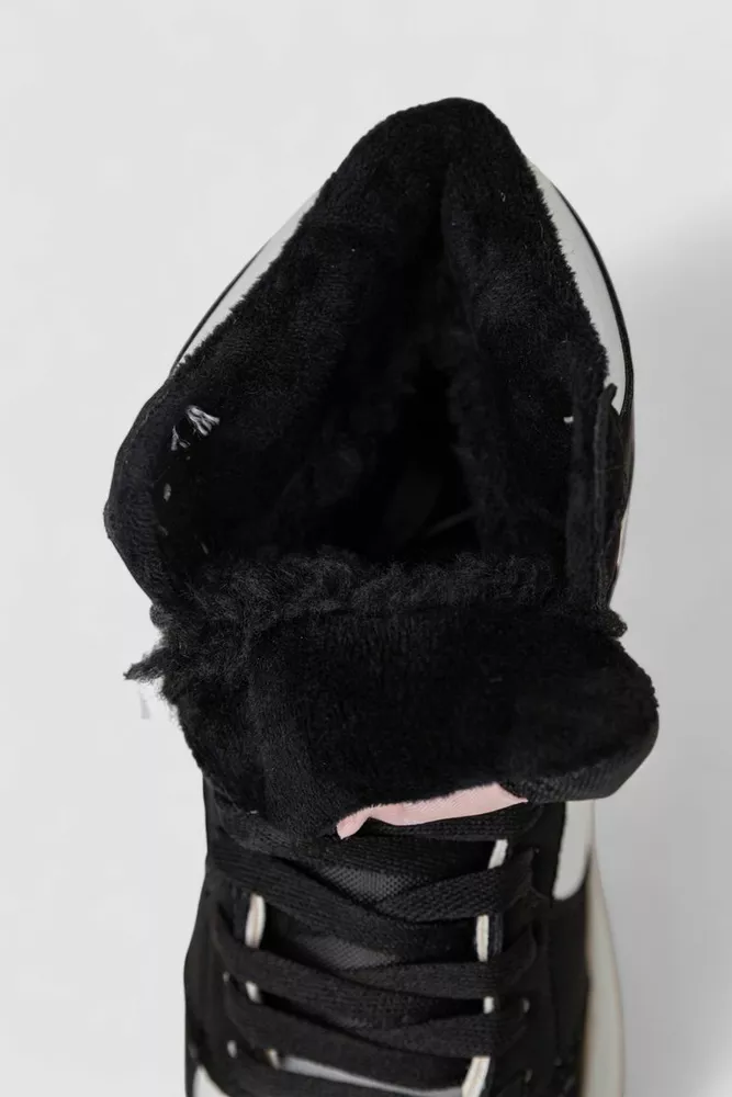 Купить Кроссовки женские зимние на меху, цвет бело-черный, 248RHB470-3 - Фото №6