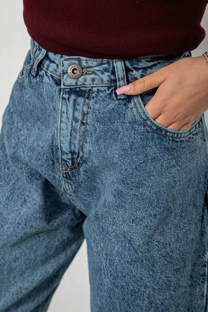 Купить Джинсы женские, цвет синий, 244R00600 - Фото №5