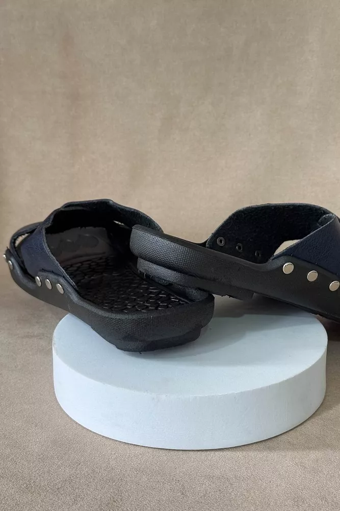 Купити Сандалії чоловічі, колір синій, 214RA100 - Фото №4