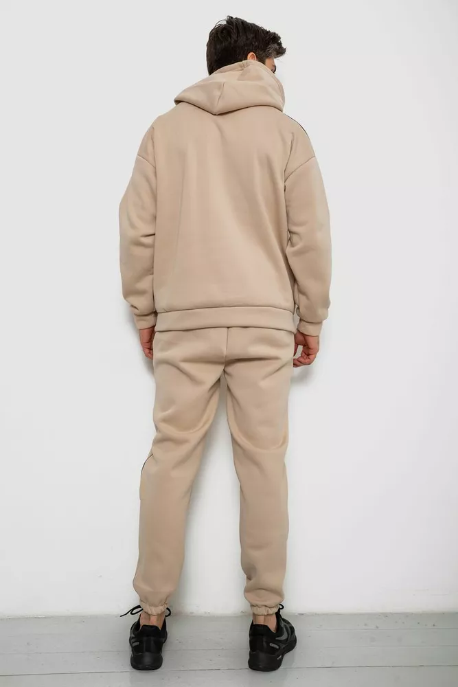 Купить Спортивный костюм мужской на флисе  -уценка, цвет бежевый, 238R58573-U - Фото №4