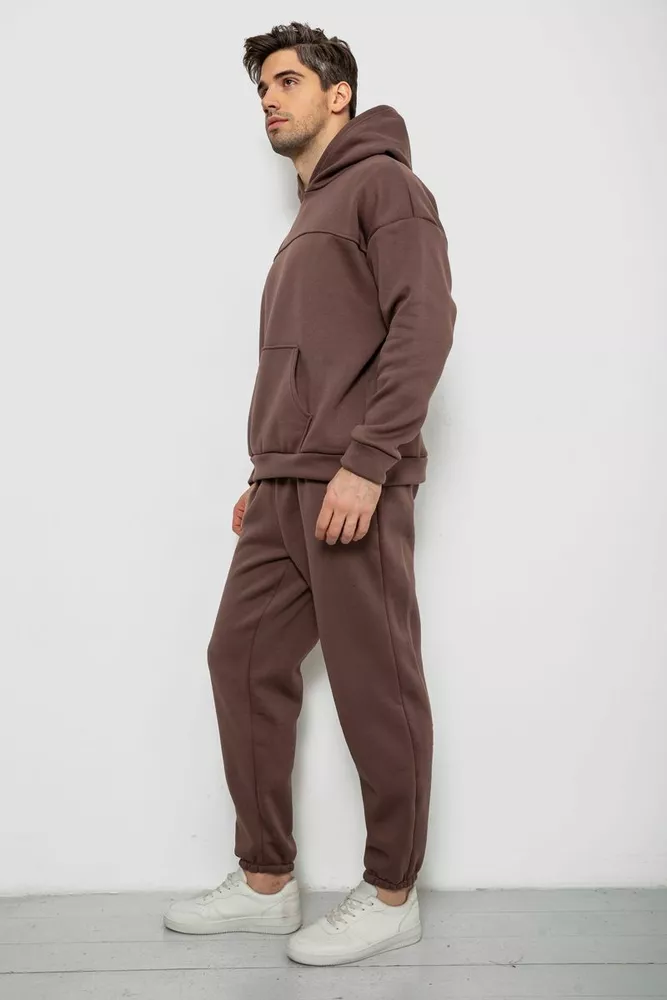 Купить Спортивный костюм мужской на флисе  -уценка, цвет мокко, 238R029-U - Фото №3