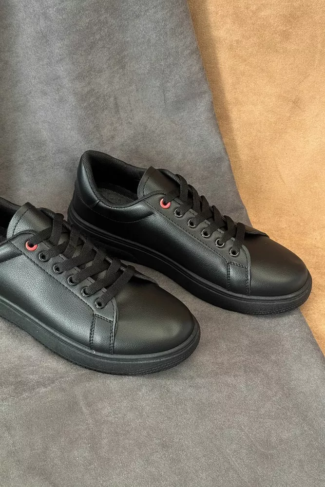 Купить Кеды мужские, цвет черный, 248RR191 - Фото №3